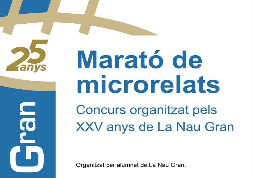 Cartell marató microrelats 25